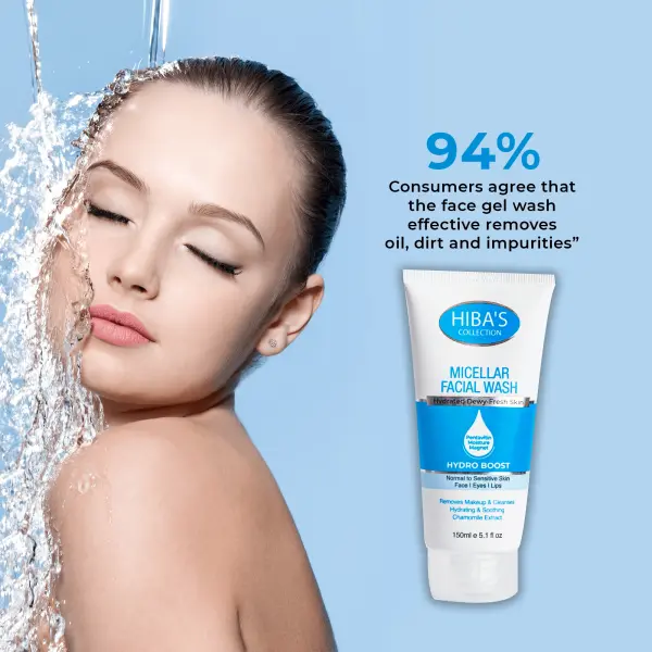 Hiba's Collection Micellar Facial Wash